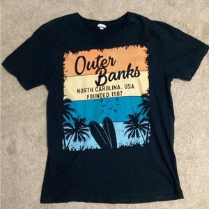 Outer Banks Men’s Black Shirt